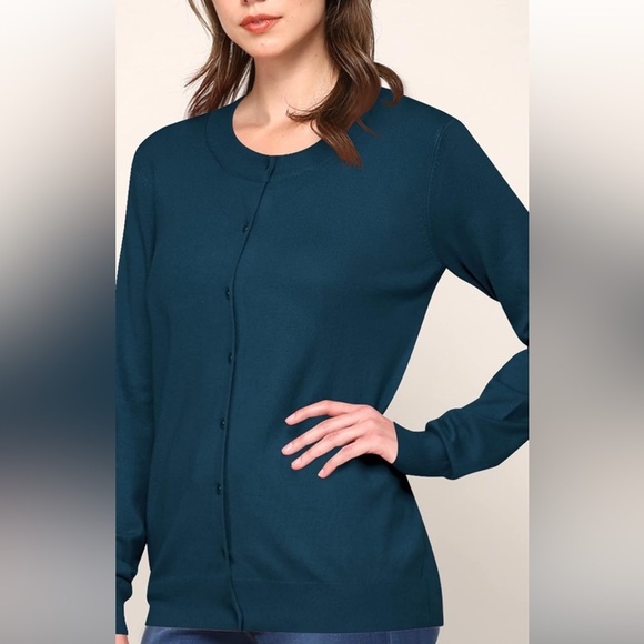 made by johnny Sweaters - NWT made by Johnny button front cardigan